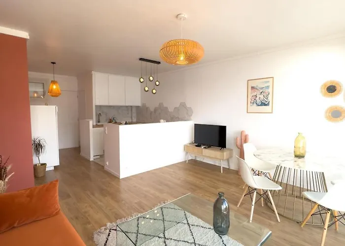 L'horizon Bleu - 2 - Parking Libre - Vue Διαμέρισμα